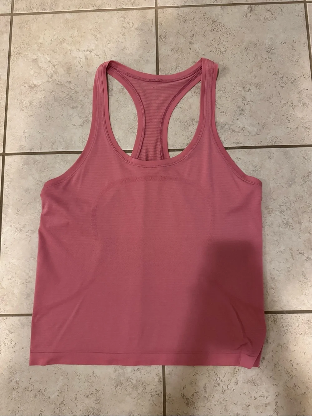 lululemon athletica Rose Pink Racerback Tank